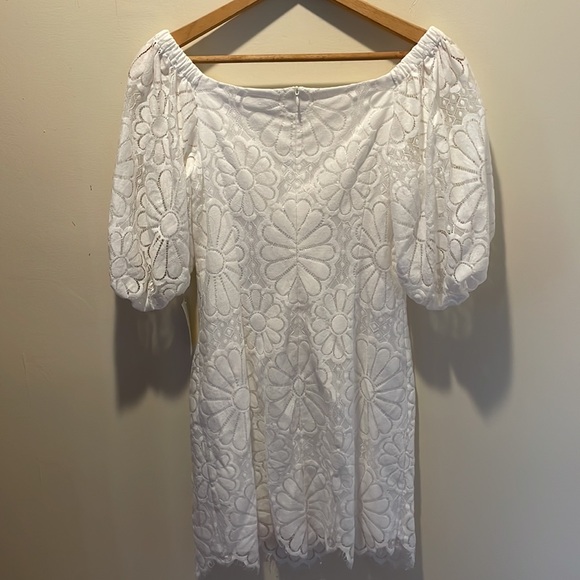 TRINA TURK White Sweet Dress Size 8, NWT - Picture 4 of 14